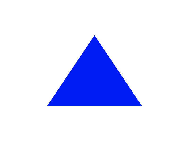 Basic Triangle ClayGL example